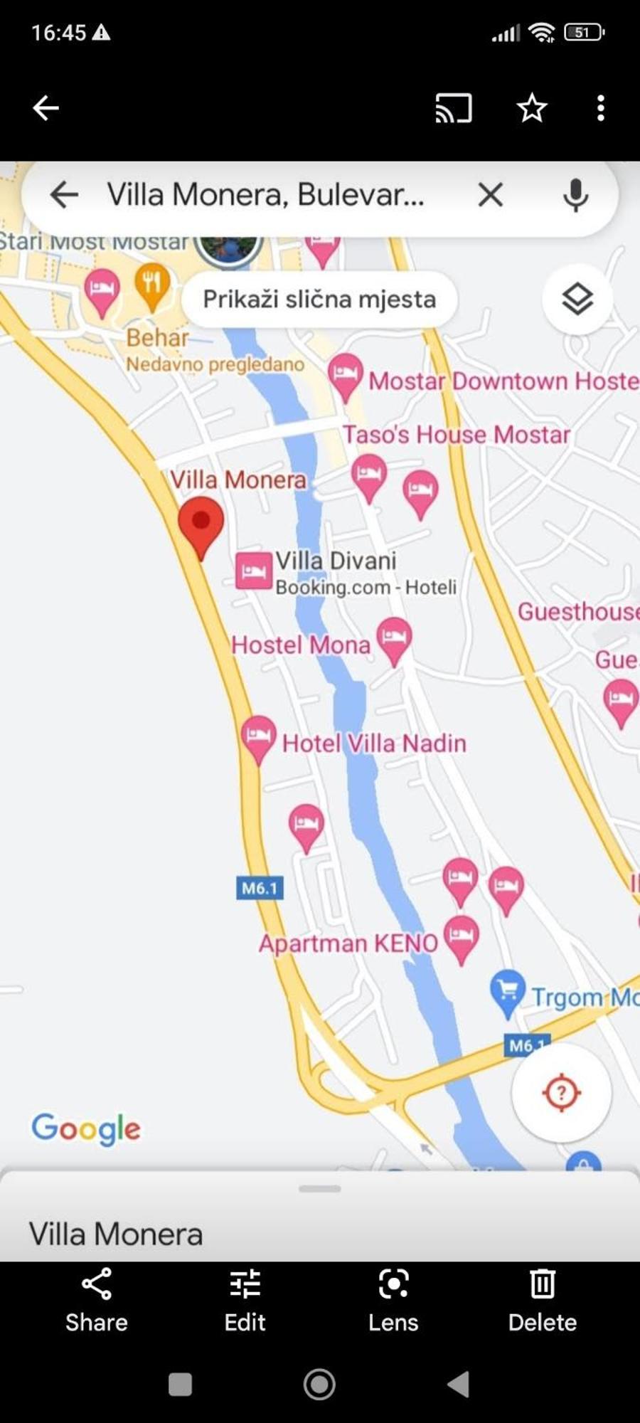 Villa Monera Apartments & Rooms & Free Garage Mostar Exterior photo